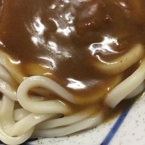 余ったカレーでこってりカレーうどん